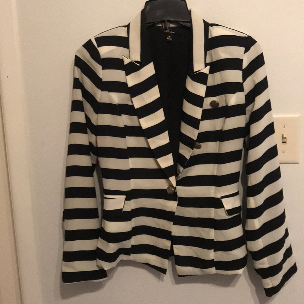 Striped Blazer